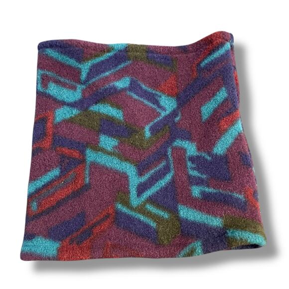 The Mews Fleece Polartec Neck Gaiter Muff Making Fun Cold Weather Winter Vintage - Picture 10 of 12